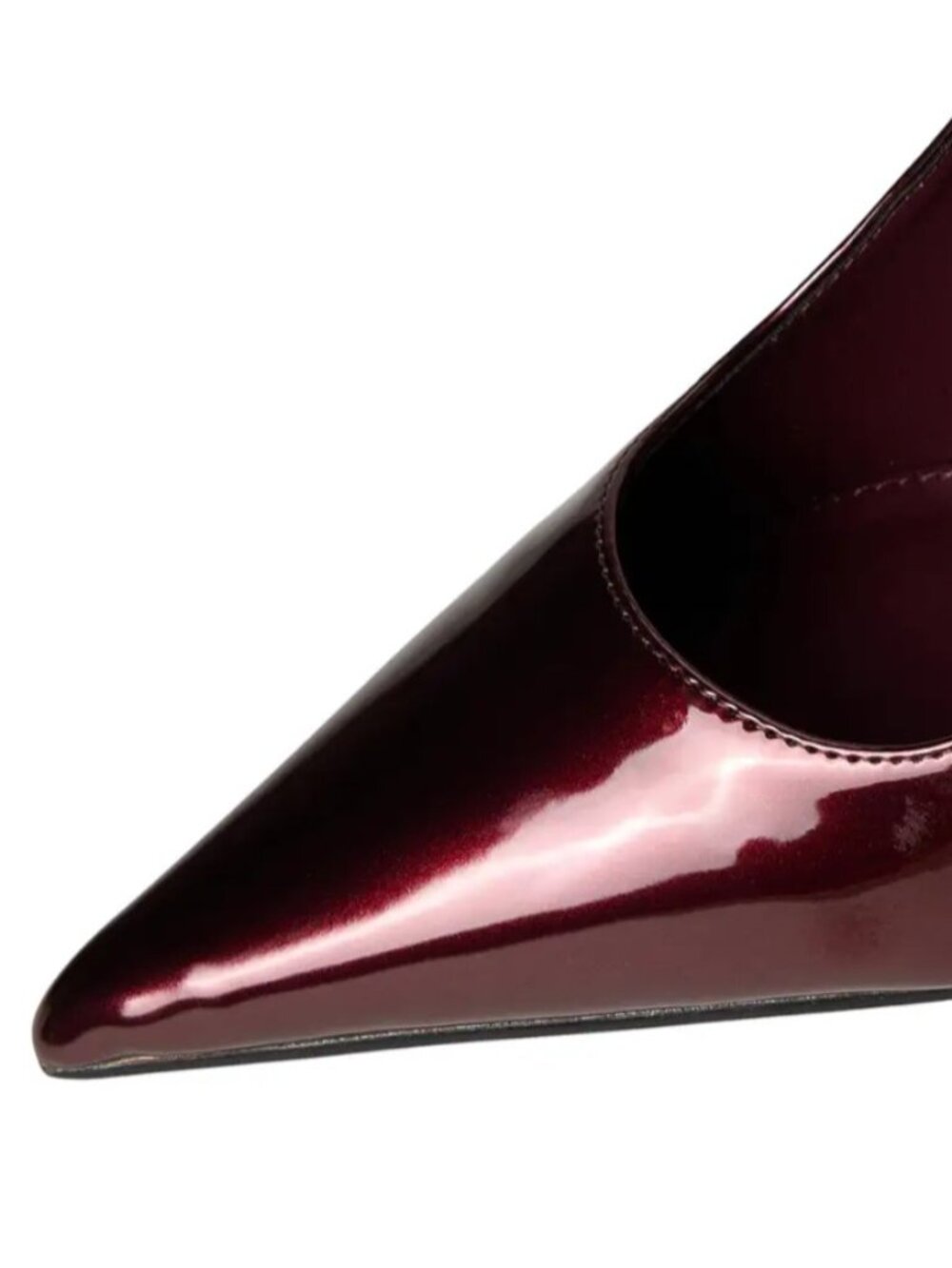 Steve Madden Reyes Pointy Slingback Pumps Cherry Pearl US Size 7 - Picture 7 of 16